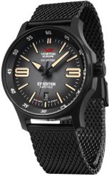Zegarek męski Vostok Europe YN55-592C554B czarny. Czarne zegarki męskie Vostok Europe, bez wzorów. Za 2,723.22 zł.