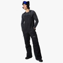 Spodnie narciarskie męskie Swedemount St. Anton Bib Pants wodoodporne. Czarne spodnie sportowe męskie SWEDEMOUNT, m, bez wzorów, narciarskie. Za 522.00 zł.