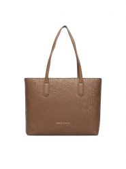 Valentino Torebka Gynevra Re VBSA6801 Beżowy. Brązowe shopperki damskie Valentino, bez wzorów, ze skóry, bez dodatków. Za 749.99 zł.