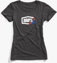 100% Koszulka damska Stripes Charcoal r. L. Szare bluzki damskie 100%, l, bez wzorów, bez kołnierzyka, bez ramiączek. Za 93.69 zł.