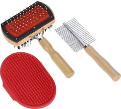 Pets Collection Zestaw szczotka grzebień rękawica dla PSA PSÓW uniwersalny. Golarki i trymery Pets Collection. Za 44.99 zł.