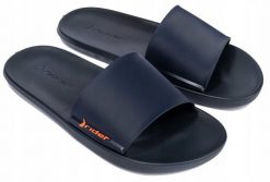 Klapki basenowe męskie RIDER Speed Slide AD. Niebieskie klapki męskie Rider, bez wzorów, z materiału, bez zapięcia. Za 51.98 zł.