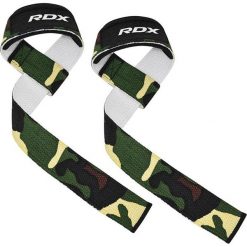Paski do podnoszenia ciężarów RDX W1 Weight Training Wrist Straps. Zielone paski damskie RDX SPORTS, sportowe. Za 49.99 zł.