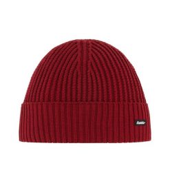 Czapka z wełną merino unisex Eisbar Nordic MU. Czerwone czapki damskie Eisbar, bez wzorów, z wełny, sportowe. Za 179.99 zł.