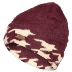 Damska Czapka Toffy Reversible Beanie. Czerwone czapki damskie Trespass, na zimę, bez wzorów. Za 87.99 zł.