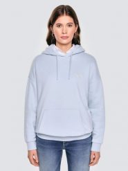 Bluza damska z kapturem błękitna Raisala 400. Niebieskie bluzy damskie BIG STAR, l, bez wzorów, z dzianiny, retro, bez ramiączek, z kapturem. Za 229.99 zł.
