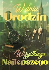 Yeku Karnet Urodziny męskie zegarek. Zegarki męskie Yeku, bez wzorów. Za 14.28 zł.