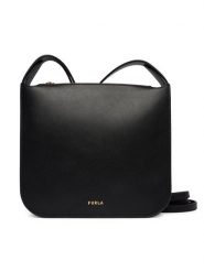 Furla Torebka Ava S WB01818 BX3104 CN O6000 Czarny. Czarne listonoszki damskie Furla, bez wzorów, ze skóry, bez dodatków. Za 1,369.00 zł.