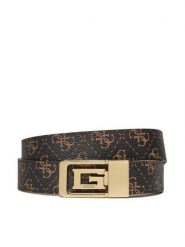Guess Pasek Damski BW9207 P5130 Brązowy. Brązowe paski damskie Guess, z aplikacjami, ze skóry. Za 179.99 zł.