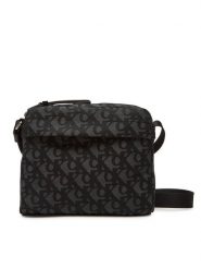 Calvin Klein Saszetka Slouched Monogram Mini Zip Fligh LV04G3175G Czarny. Czarne saszetki i nerki męskie Calvin Klein, z materiału. Za 209.99 zł.