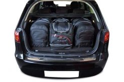 Torby Do Bagażnika Fiat Croma 2005-2010 4Szt Kjust. Czarne torby podróżne damskie KJUST, bez wzorów, z kauczuku. Za 1,226.00 zł.