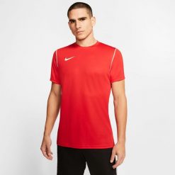 Koszulka piłkarska męska Nike Park 20. Białe bluzy męskie Nike, m, bez wzorów, sportowe, bez ramiączek, bez kaptura. Za 139.00 zł.