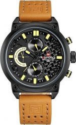 Zegarek Naviforce ZEGAREK MĘSKI NAVIFORCE HUSTER (zn027d) - pasek. Zegarki męskie Naviforce, bez wzorów. Za 130.21 zł.