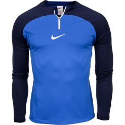 Bluza sportowa męska Nike NK Dri-FIT Academy Drill Top K. Niebieskie bluzy sportowe męskie Nike, m, bez wzorów, bez kaptura, dri-fit (nike). Za 160.00 zł.