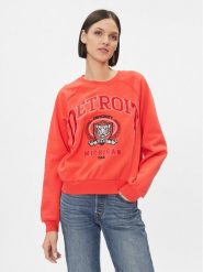 ONLY Bluza 15307949 Czerwony Regular Fit. Czerwone bluzy damskie ONLY, m, bez wzorów, z bawełny, bez ramiączek, bez kaptura. Za 119.99 zł.