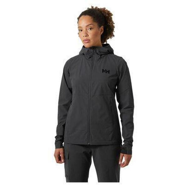 Damska wodoodporna kurtka z kapturem Helly Hansen Blaze. Brązowe kurtki sportowe damskie Helly Hansen, bez wzorów, bez ramiączek, z kapturem, trekkingowe. Za 638.50 zł.