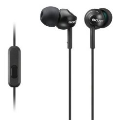 Sony MDR-EX110AP Czarna. Czarne słuchawki douszne SONY. Za 99.00 zł.
