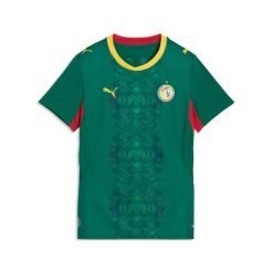 Damska koszulka wyjazdowa Senegal 2026 PUMA. Czerwone bluzki damskie Puma, l, bez wzorów, sportowe, bez kołnierzyka, bez ramiączek. Za 429.00 zł.