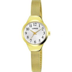 Zegarek Lorus RG222PX9 Mesh damski złoty. Żółte zegarki damskie Lorus, z meshu, złote. Za 269.00 zł.