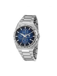 Maserati Zegarek Velocita R8873653003 Srebrny. Szare zegarki męskie maserati, bez wzorów, srebrne. Za 1,429.00 zł.