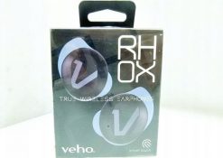 Veho RHOX Zestaw słuchawkowy Bezprzewodowy Douszny Połączenia/muzyka Bluetooth Niebieski. Niebieskie słuchawki bezprzewodowe Veho. Za 119.68 zł.