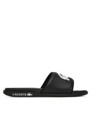Lacoste Klapki 7-49CMA0038 Czarny. Czarne klapki męskie Lacoste, bez wzorów, z tworzywa sztucznego, bez zapięcia. Za 199.99 zł.