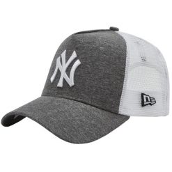 Czapka Trucker New Era MLB New York Yankees. Białe czapki damskie New Era, bez wzorów, z bawełny. Za 149.99 zł.