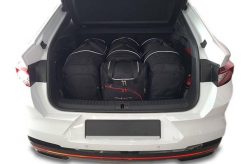Torby Do Bagażnika Skoda Enyaq Iv Coupe Ev 2022+ 4Szt Kjust. Czarne torby podróżne damskie KJUST, bez wzorów, z kauczuku. Za 1,350.00 zł.