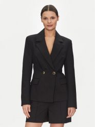 Marciano Guess Marynarka 5GGN24 7311A Czarny Regular Fit. Czarne marynarki i żakiety damskie Marciano Guess, z aplikacjami, z bawełny, bez kołnierzyka, bez ramiączek. Za 639.99 zł.