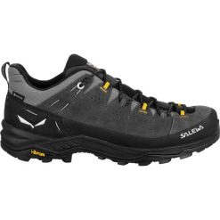 Buty trekkingowe męskie Salewa Alp Trainer 2 Gtx. Czarne trekkingi męskie Salewa, z materiału, bez zapięcia. Za 780.00 zł.