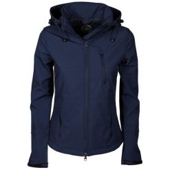 Damska kurtka softshellowa Harry's Horse Chicago. Niebieskie kurtki sportowe damskie HARRYS HORSE, s, bez wzorów, z softshellu, bez ramiączek, do jazdy konnej. Za 296.55 zł.