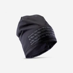 Czapka do piłki nożnej Kipsta Keepdry 500. Czarne czapki damskie KIPSTA, bez wzorów, z materiału, klasyczne. Za 29.99 zł.