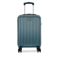 Walizka kabinowa Semi Line. Niebieskie walizki damskie Semi-line, bez wzorów. Za 239.99 zł.