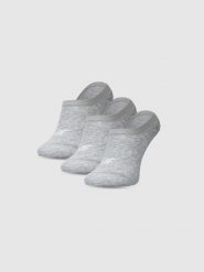 4F Skarpetki casual stopki (3-pack) męskie - szare 43-46. Szare skarpety męskie 4F, bez wzorów, z bawełny. Za 44.99 zł.