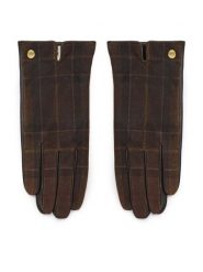 Barbour Rękawiczki LGL0149TN31 Brązowy. Brązowe rękawiczki damskie Barbour, bez wzorów, z bawełny. Za 309.99 zł.