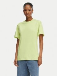 HUGO T-Shirt Vintage 50518139 Zielony jasny Relaxed Fit. Zielone t-shirty damskie Hugo, xs, bez wzorów, z bawełny, vintage, bez kołnierzyka, bez ramiączek. Za 199.99 zł.