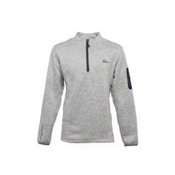 Bluza polarowa typu half zip Peak Mountain Cypar. Szare bluzy sportowe męskie Peak Mountain, na zimę, xl, bez wzorów, z polaru, bez kaptura, narciarskie. W wyprzedaży za 253.00 zł.