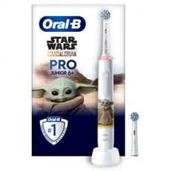 Oral-B PRO 14876674 szczoteczka elektryczna Dziecko Obrotowa szczoteczka do zębów Wielobarwny, Biały. Białe szczoteczki elektryczne BRAUN. Za 219.99 zł.
