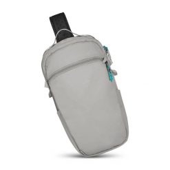 Plecak antykradzieżowy Pacsafe ECO Sling Backpack 12L Econyl. Szare plecaki damskie Pacsafe, bez wzorów, sportowe. Za 640.99 zł.