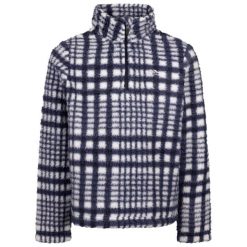 Trespass Booker – Polar unisex, granatowy. Brązowe bluzy sportowe męskie Trespass, bez wzorów, z polaru, bez kaptura, narciarskie. Za 182.99 zł.