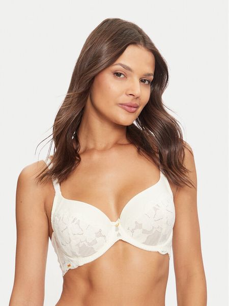 Selmark Biustonosz z fiszbiną Federica 61111 Écru. Biustonosze Selmark, bez wzorów, z syntetyku. Za 249.99 zł.