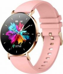 Smartwatch Manta Alexa Różowy (5902510673277). Czerwone zegarki smartwatch MANTA, bez wzorów. Za 353.19 zł.
