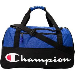 Torba Champion Utility Medium Duffel 52L. Niebieskie torby sportowe męskie Champion, bez wzorów, z materiału. Za 94.99 zł.