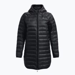 Kurtka puchowa damska Under Armour Armour Down 2.0 Parka. Czarne parki damskie Under Armour, na zimę, xs, bez wzorów, z puchu, bez kaptura. Za 379.99 zł.