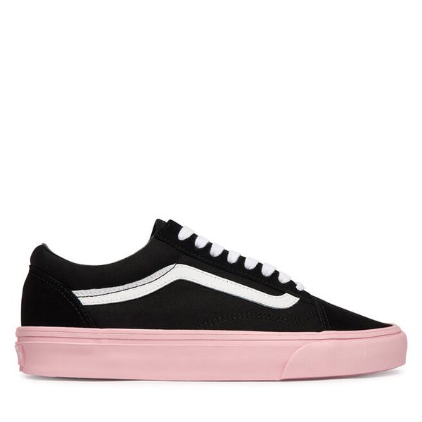 Tenisówki Vans. Czarne trampki i tenisówki damskie Vans, bez wzorów, bez zapięcia. Za 276.99 zł.