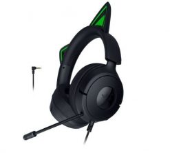 Zestaw słuchawkowy Razer Gaming Kraken Kitty V3 X Przewodowe Nauszne Mikrofon Czarny. Czarne słuchawki nauszne RAZER. Za 329.99 zł.