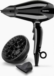 BaByliss 6715DE czarny. Czarne suszarki do włosów BABYLISS. Za 229.00 zł.
