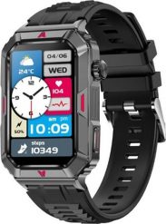Smartwatch Active Band CF26 Czarny. Czarne zegarki smartwatch Active Band, bez wzorów. Za 149.99 zł.
