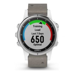 ZEGAREK GARMIN Fenix 5S 010-01987-05. Analogowe zegarki damskie Garmin, bez wzorów, ze stali. Za 3,650.00 zł.