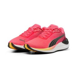 Buty sportowe damskie PUMA ELECTRIFY NITRO 3. Czerwone obuwie sportowe damskie Puma, bez wzorów, bez zapięcia, trekkingowe. Za 359.99 zł.